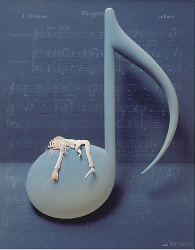 Brahms Lullaby:'Adagio con Snoozo'